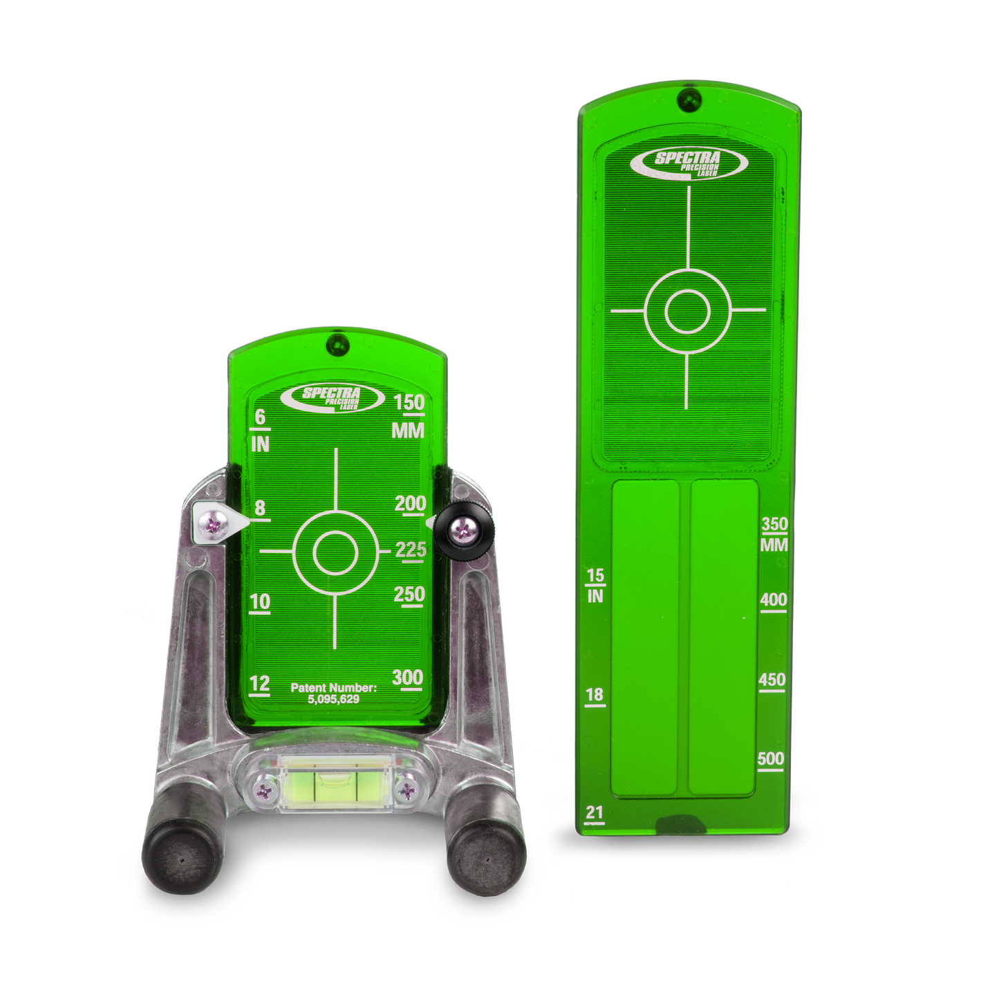 Spectra Precision Green In-Pipe Target w/Plates, Optically Enhanced