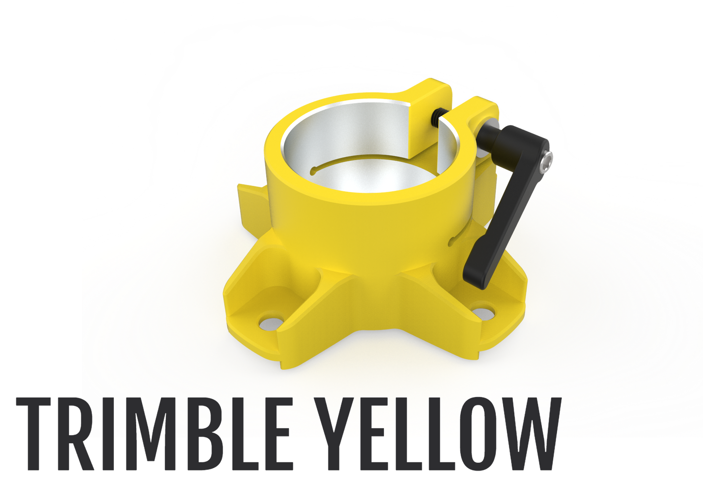 MS976 / 975 GLOBE BRACKET ASSEMBLY (INCL. RATCHET HEX HANDLE PREMIUM) ( TRIMBLE YELLOW )