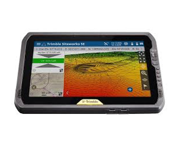 Trimble Siteworks Software on Tablet