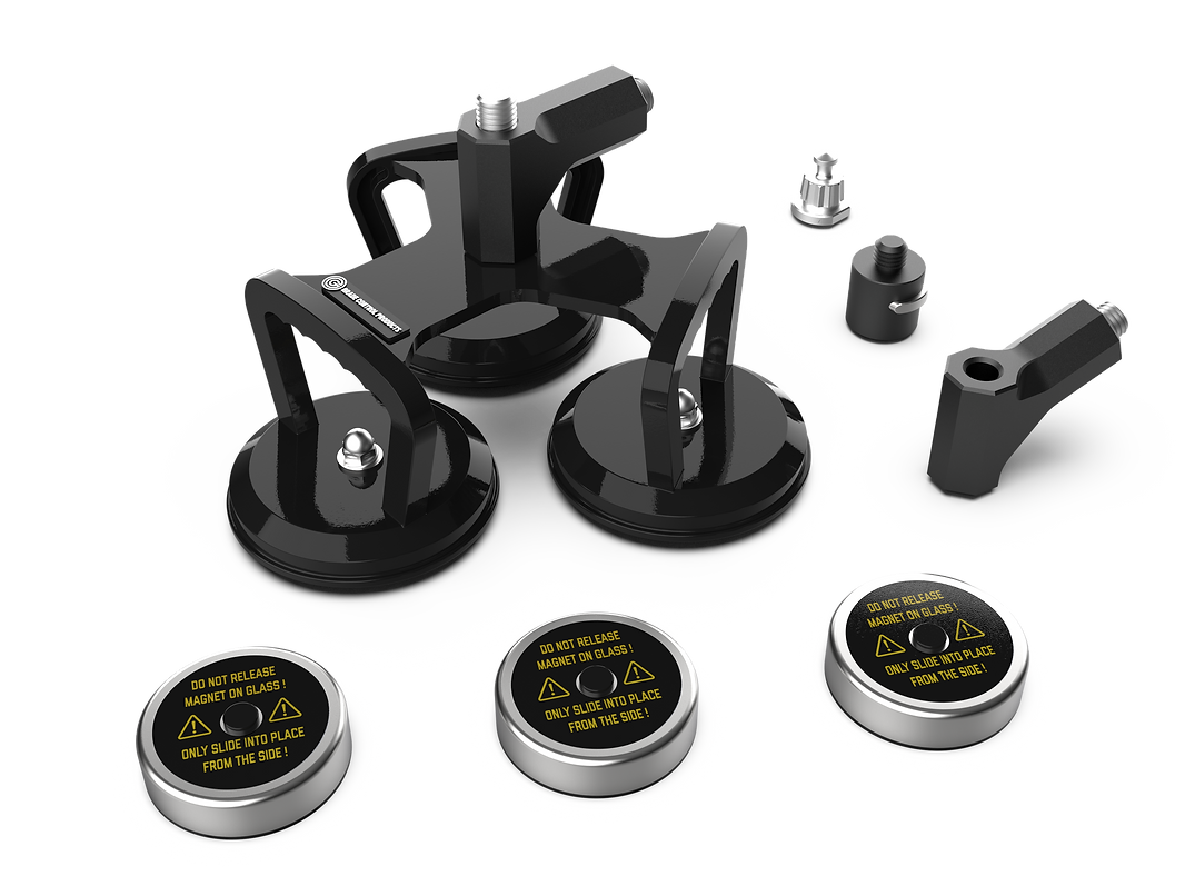 Triple Mag Mount Premium Window Kit