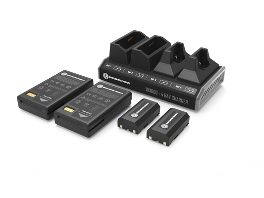 GCP99 - GX1000 - 4 Bay Charger Combo Kit