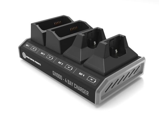 GCP96 - GX1000 - 4 Bay Charger Combo
