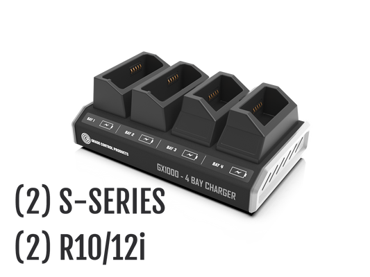 GX 1000 4 BAY -COMBO- (2) S-SERIES & (2) R10-12