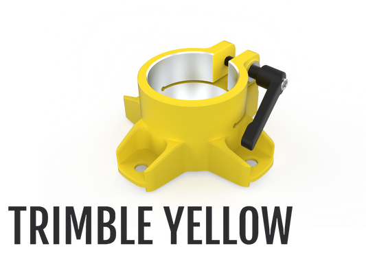 MS976 / 975 GLOBE BRACKET ASSEMBLY  (INCL.  RATCHET HEX HANDLE PREMIUM)  ( TRIMBLE YELLOW )
