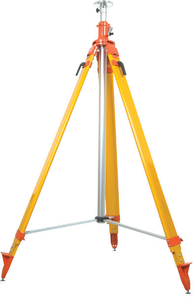 12.4 Ft. Heavy-Duty, Extra Tall Elevating Fiberglass Tripod