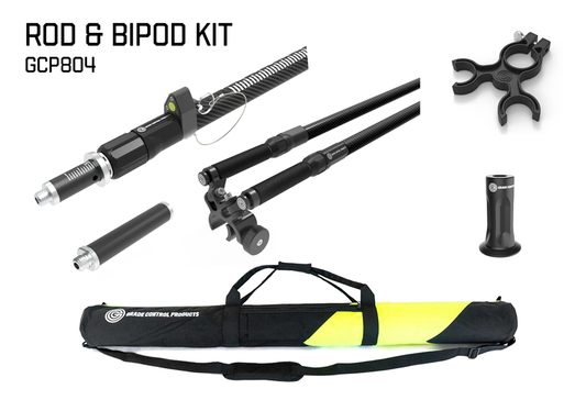 GCP804 - Total Station Carbon Fiber Rod and Bipod Kit