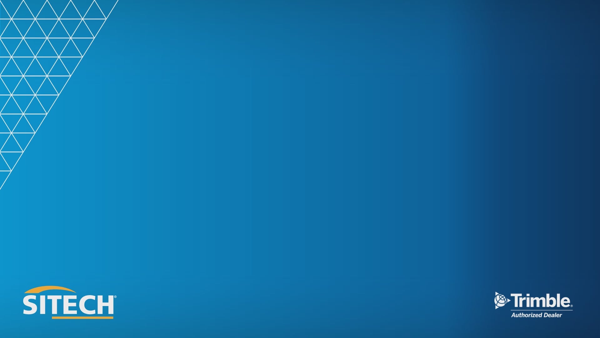 Load video: Video explaining Trimble advantages